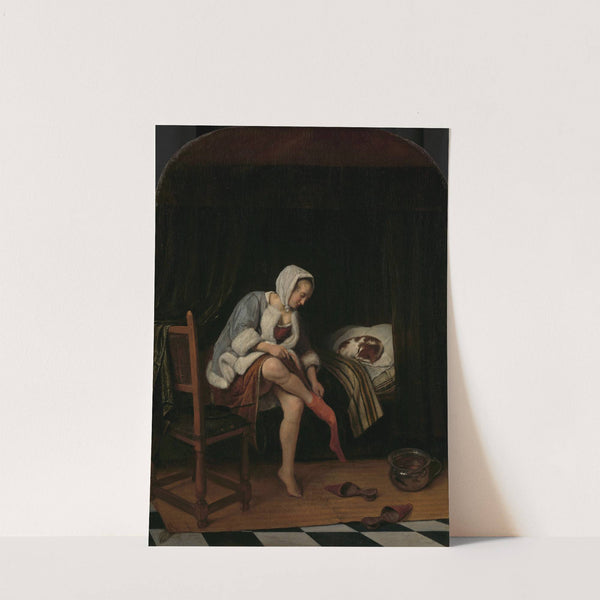 Woman at her Toilet (1655 - 1660) by Jan Steen