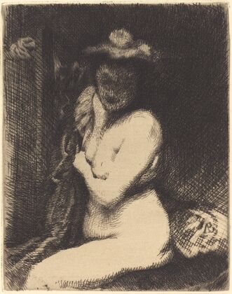 Woman at Her Toilette (La toilette)
