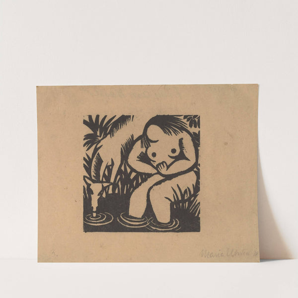 Woman at the Water by Maria Uhden