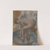 Woman Bathing in a Shallow Tub (1885) by Edgar Degas
