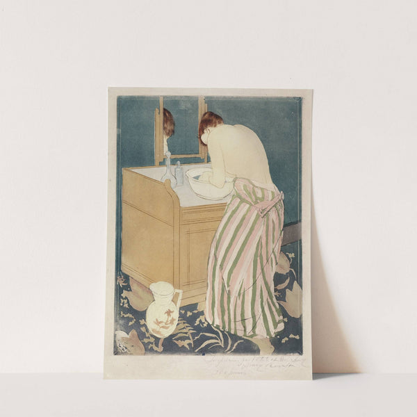 Woman Bathing (1890-1891) by Mary Cassatt