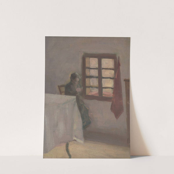 Woman by a Window by Eduard Putra