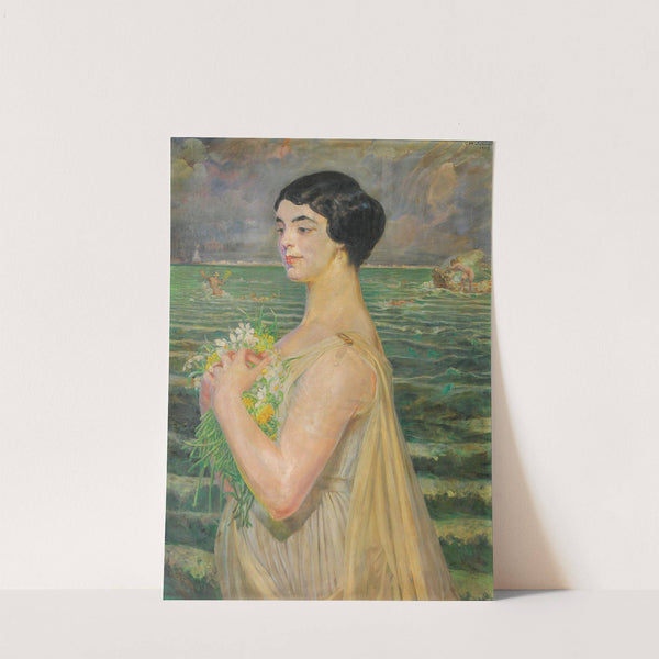 Woman by the sea (1915) by Jacek Malczewski