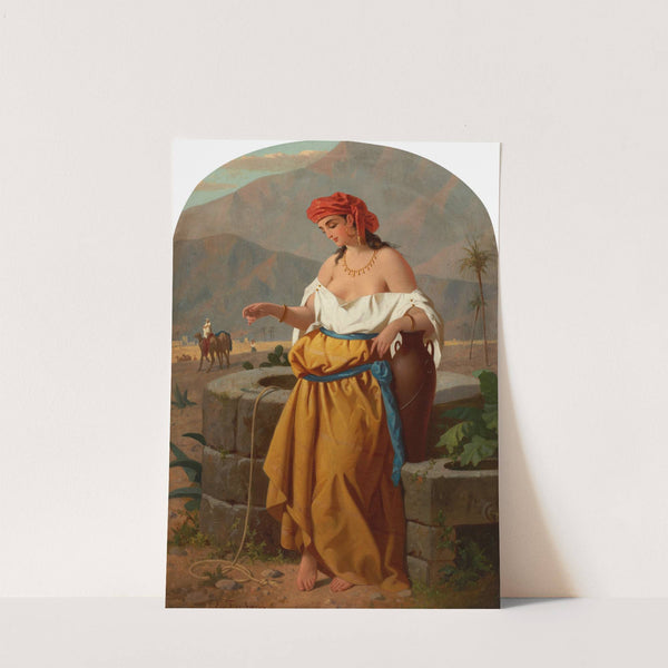 Woman by the Well by Enrico Fanfani