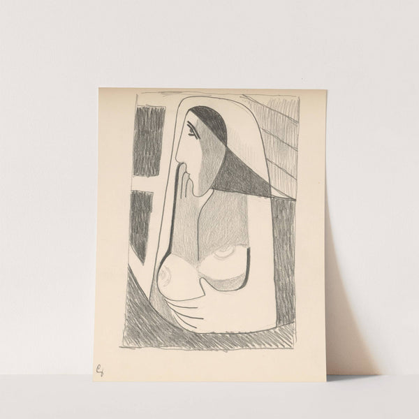 Woman by the window by Mikuláš Galanda