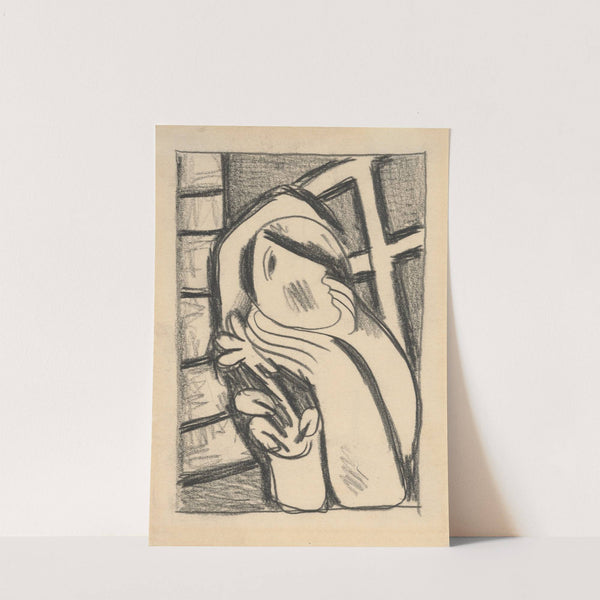 Woman by the window by Mikuláš Galanda