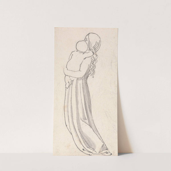 Woman Carrying a Child in Her Arms by John Flaxman