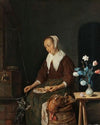 Woman Eating, Known as ‘The Cat’s Breakfast’