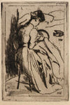 Woman Embroidering (1889)