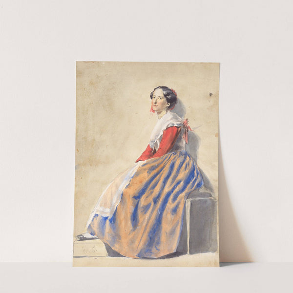 Woman from Italy by Vojtech Klimkovič