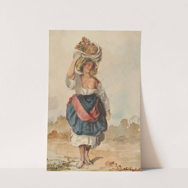 Woman from Italy (1851–1853) by Vojtech Klimkovič