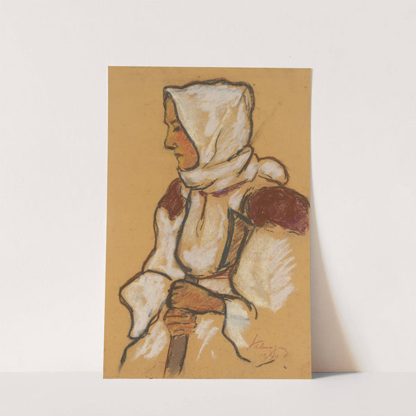 Woman from Liptov by Zolo Palugyay