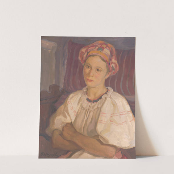 Woman from Pohronie by Štefan Polkoráb