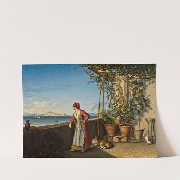 Woman From Procida by Benno Törmer