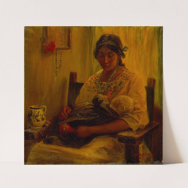 Woman from Tehuantepec by Germán Gedovius