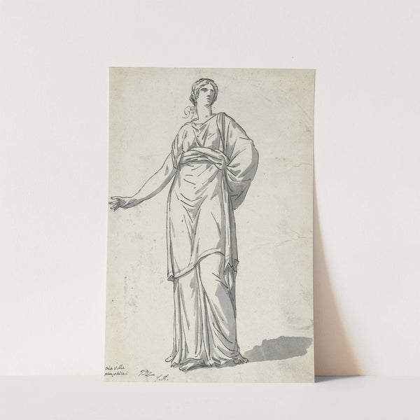 Woman from the Villa Pamphili (1775-80) by Jacques Louis David