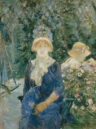 Woman in a Garden — size preview