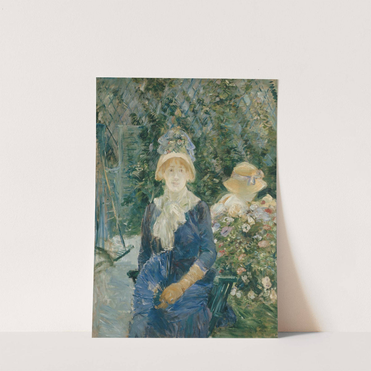 Woman in a Garden (1882-83) by Berthe Morisot