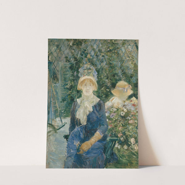 Woman in a Garden (1882-83) by Berthe Morisot