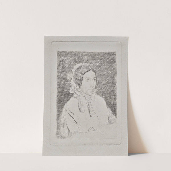 Woman in a Ruffled Cap (1859–60) by Edgar Degas