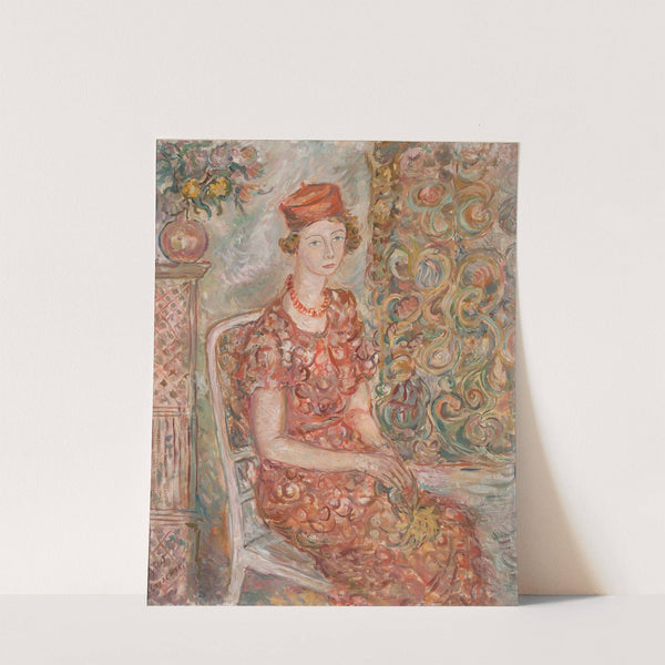 Woman in a small cap (1934) by Tytus Czyżewski