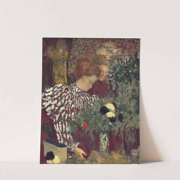 Woman in a Striped Dress (1895) by Édouard Vuillard