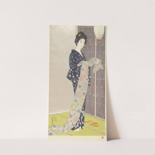 Woman in a Summer Kimono (Kaso no musume) by Hashiguchi Goyō