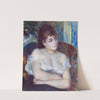 Woman in an Armchair by Pierre-Auguste Renoir