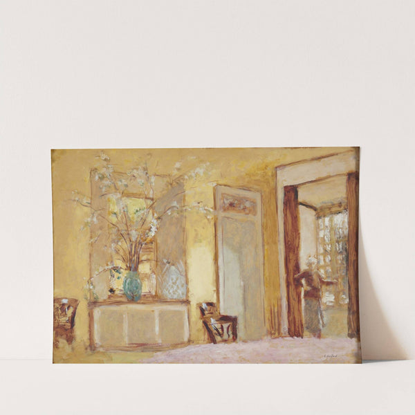 Woman in an Interior (Madame Hessel at Les Clayes) (1935) by Édouard Vuillard