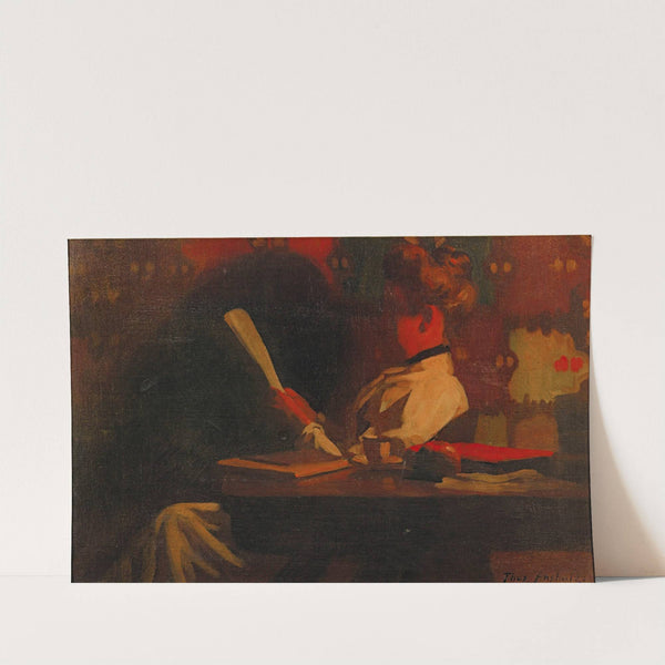 Woman In An Interior, Reading by Thomas Pollock Anshutz