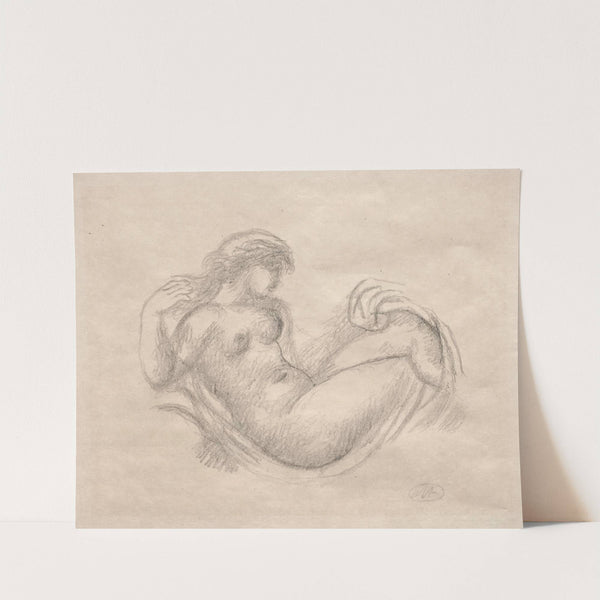 Woman in Cradle (1925) by Aristide Maillol