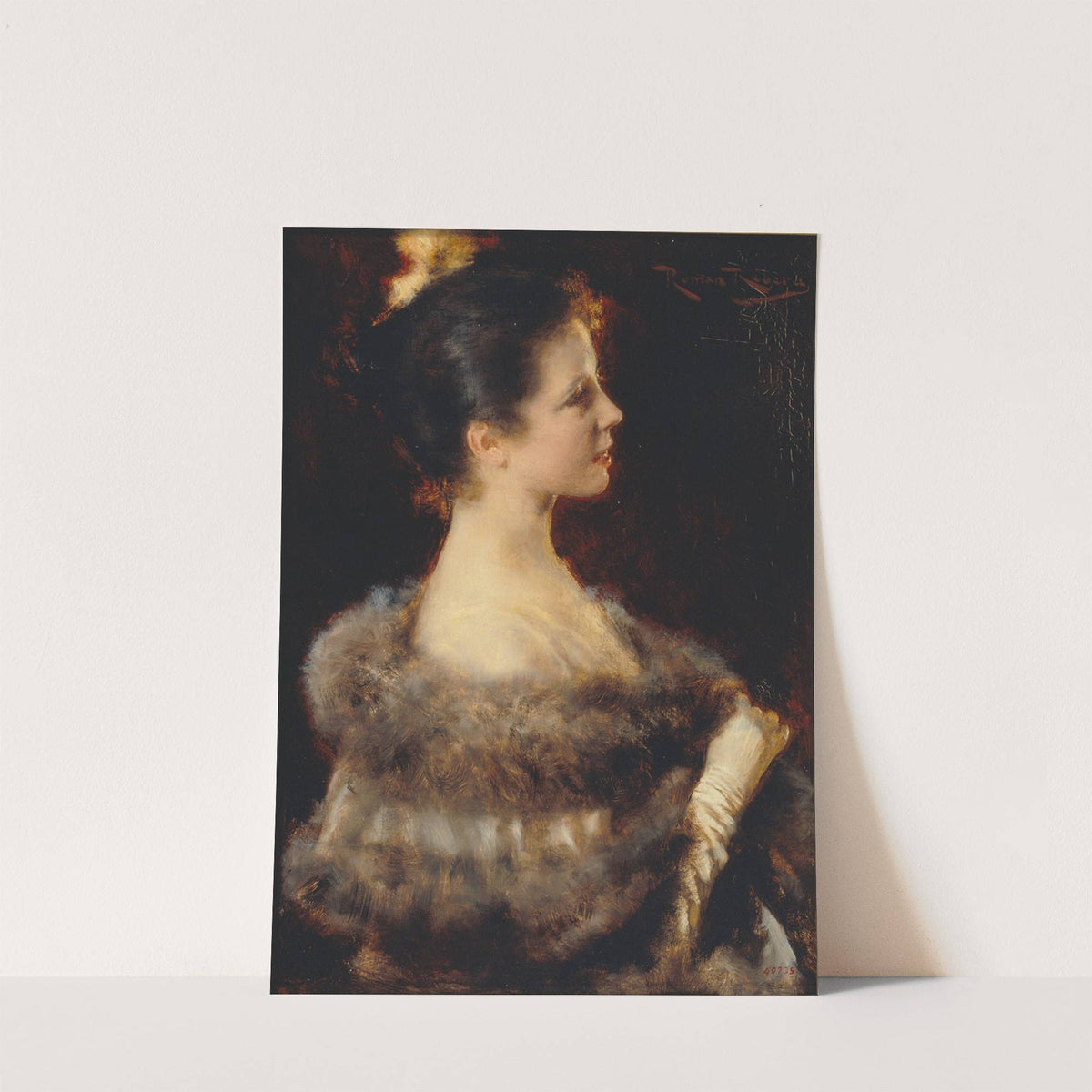 Woman in Evening Gown by Romà Ribera