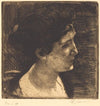 Woman in Full Profile (Grand profil de femme)