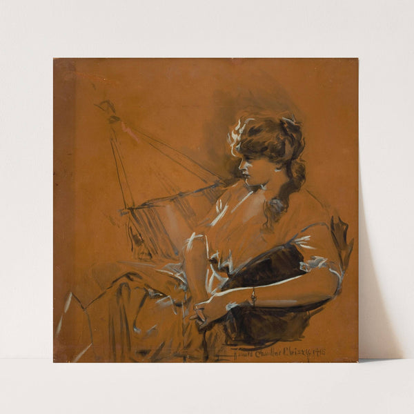 Woman in Hammock (1915) by Howard Chandler Christy