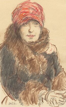 Woman in Hat and Coat (first third 20th century)