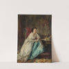 Woman In Her Study by Robert Duddingstone Herdman