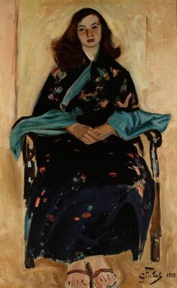 Woman in kimono