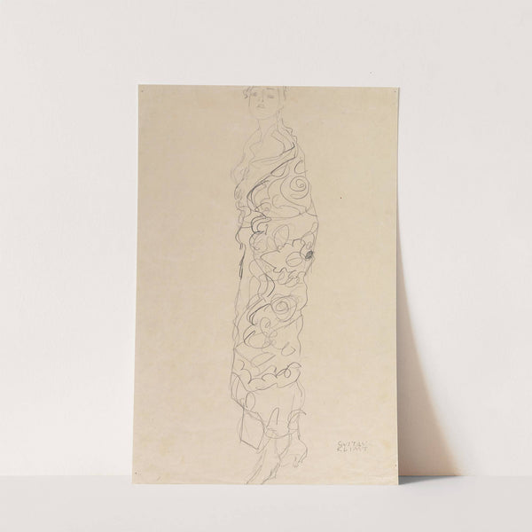 Woman in Kimono by Gustav Klimt