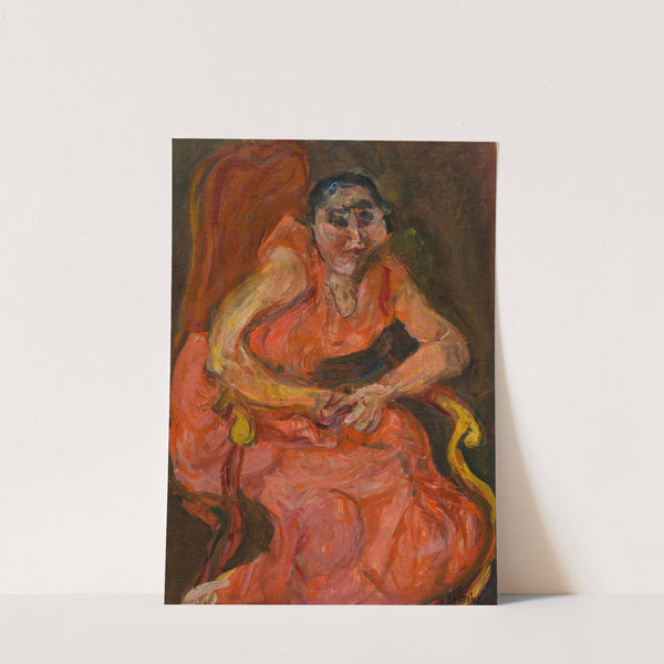 Woman in Pink (c.1924) by Chaïm Soutine