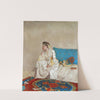 Woman in Turkish Dress, Seated on a Sofa by Jean-Etienne Liotard
