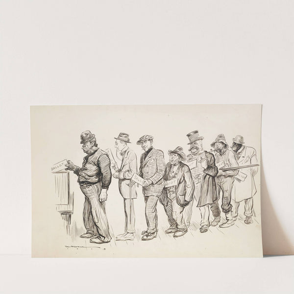 Woman is not fit for the ballot (1913) by William Henry Walker