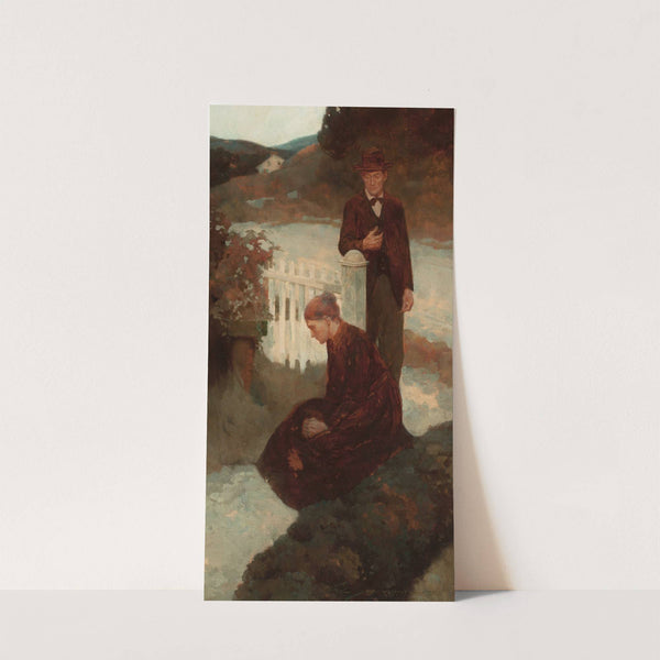 Woman Kneeling (1903) by Frank Earle Schoonover