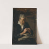 Woman Knitting by Thomas Eakins