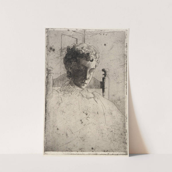 Woman Looking Down (ca. 1887-1893) by Julian Alden Weir