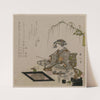 Woman Performing the Tea Ceremony (c. 1820) by Kikukawa Eizan