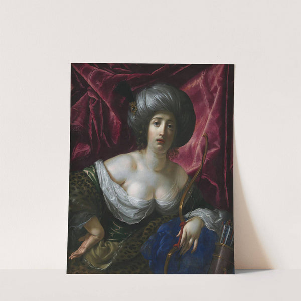 Woman Portrayed as the Goddess Diana (1639) by Cesare Dandini