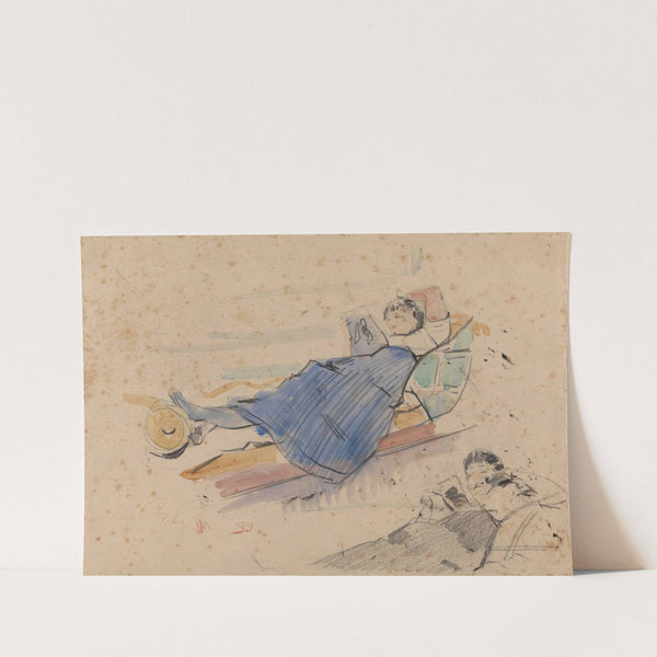 Woman Reading by Rik Wouters