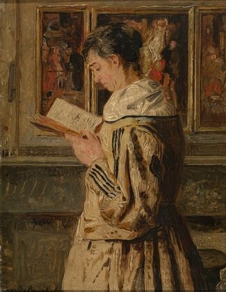 Woman Reading — size preview