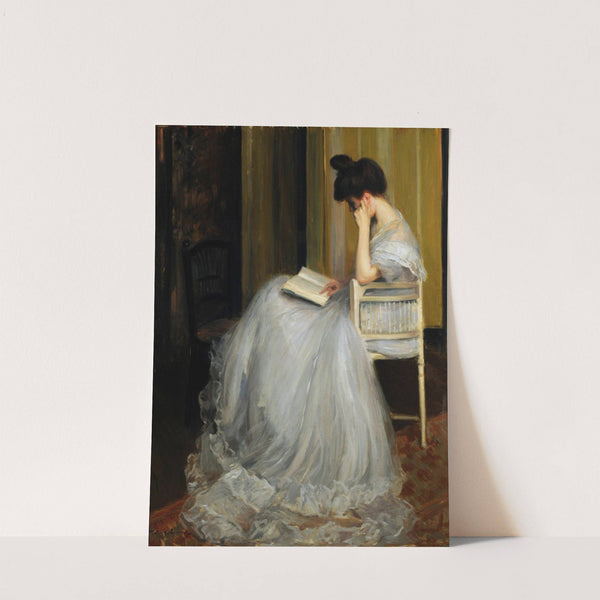 Woman Reading by Jacques-Émile Blanche