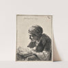 Woman reading by Rembrandt van Rijn